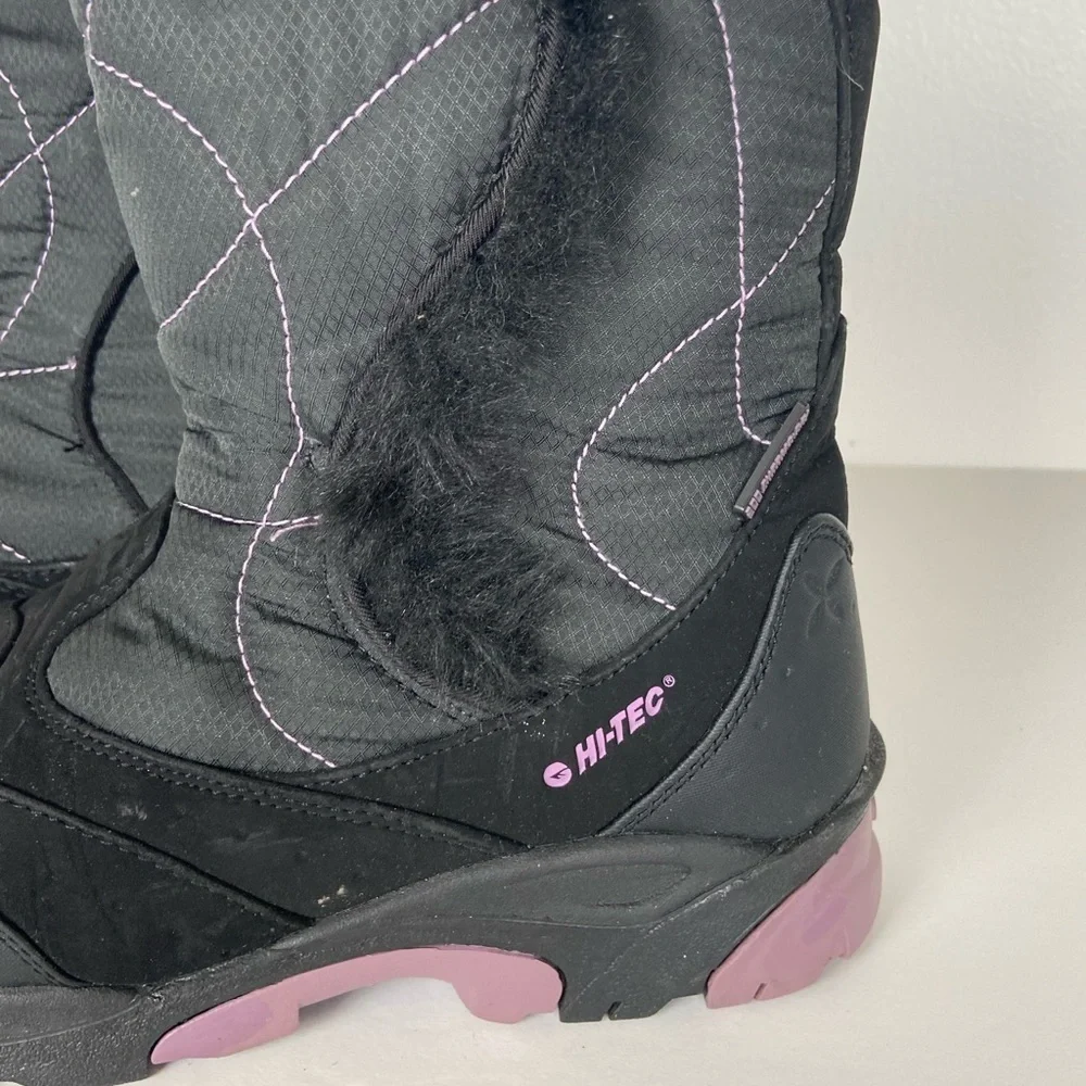 Hi-Tech Thermo-Dri‎ Women’s Boots Size 6 Water Proof Insulated Magnetic Black